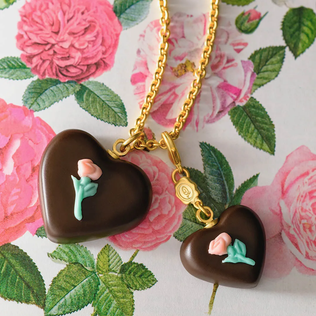 Vintage Rose Chocolat Necklace【Japan Jewelry】