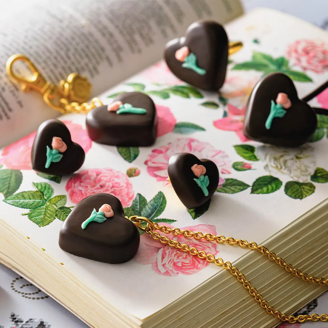 Vintage Rose Chocolat Necklace【Japan Jewelry】