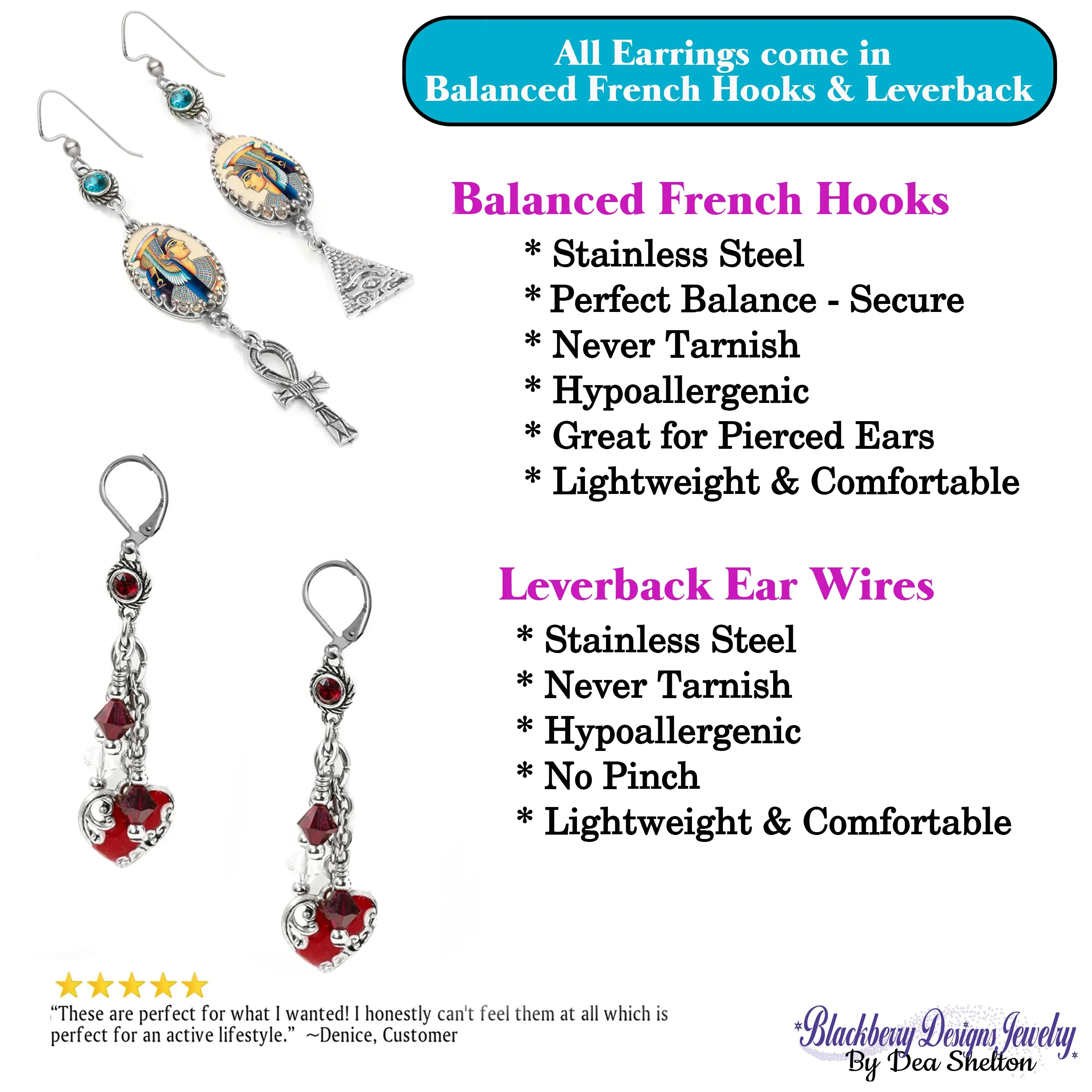 Vintage Witch Earrings