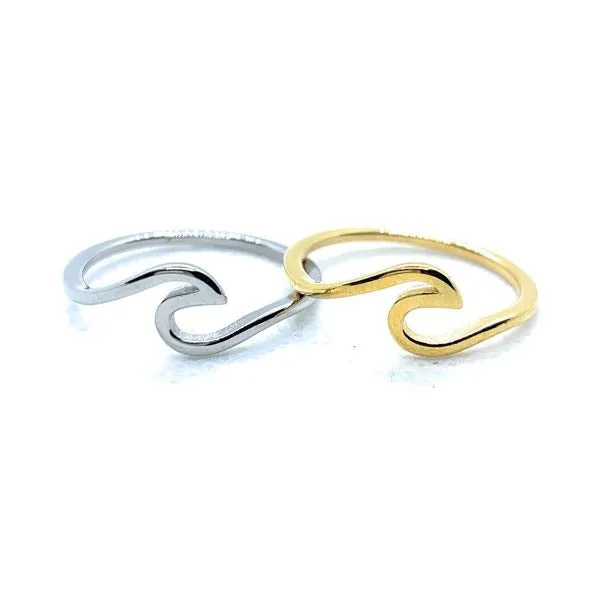 Wave Ring (2 Color Options) (#bj001ring)