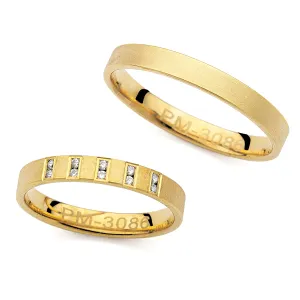 Wedding Band Set (Promise Rings) 3086