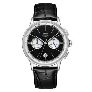 ZEROO C2 THE VIRGO CLASSIC MOONPHASEQUARTZ WATCH FOR GENTS - ZC003SBW